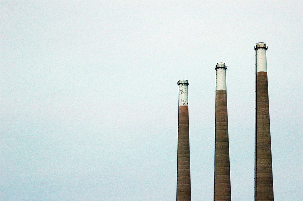 smoke stacks