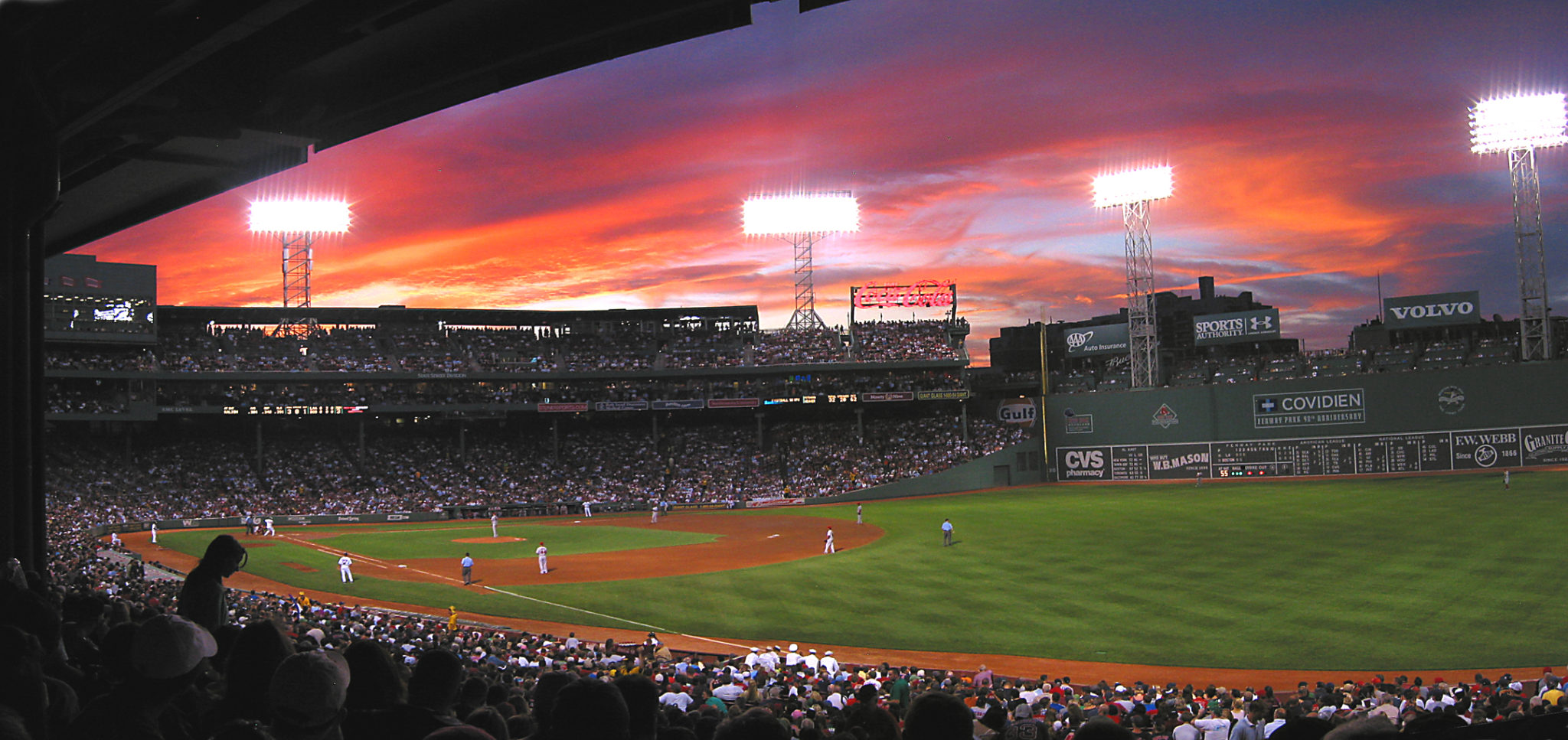 Fenway Park - baseball at night